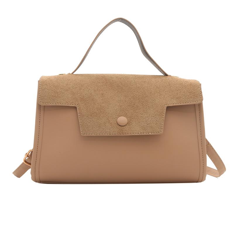 

2024 новий темпераментний модний дизайн сумка-месенджер в іноземному стилі, суцільний колір, ретро, ​​матова текстура, портативна сумка через плече хакі