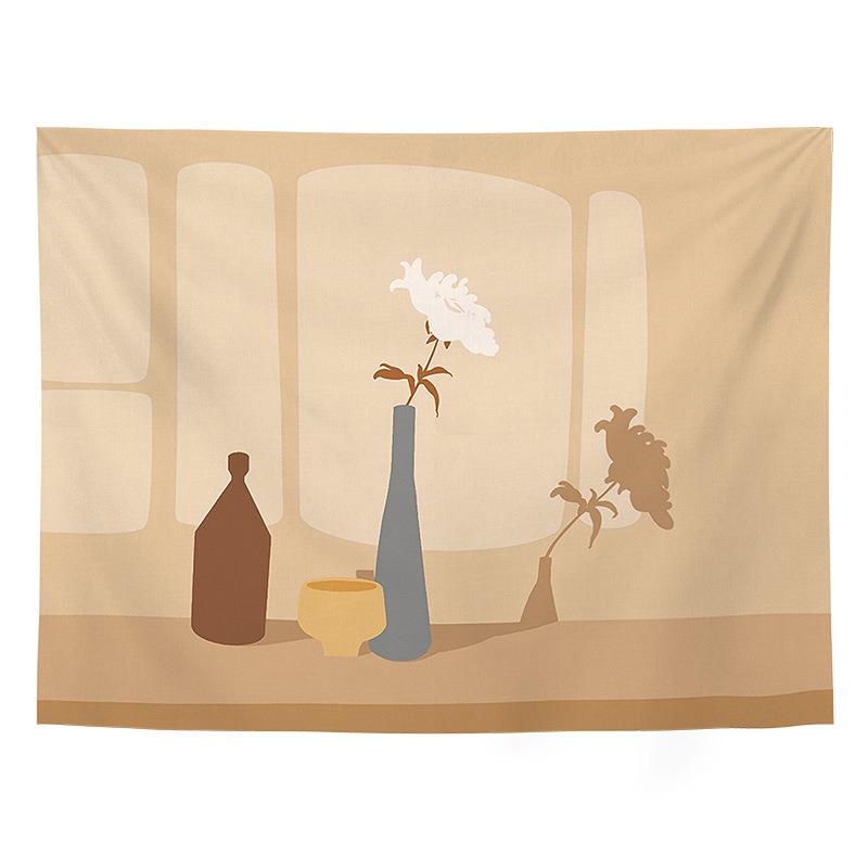Morandi Background Hanging Cloth Home Wall Decoration Tapestry Office Living Room Tapestry
