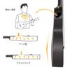 Nova Enya Concert Ukulele Beginner Set of Carbon Comes with and Spare Strings [Enya U] (Made Fiber) Case, Strap, Capo, [] (Black)