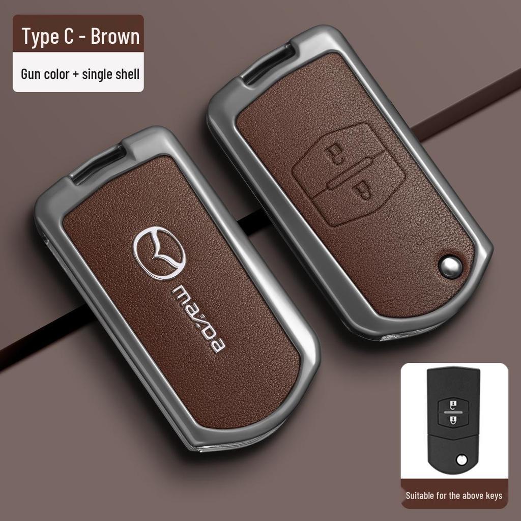 Suitable for Mazda 3 Axela, CX5, CX4 Atenza, Mazda 6, and Other Car Accessory Key Covers.