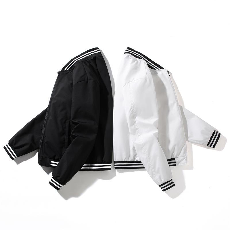 Men's Cross-Border Casual Stand Collar Baseball Jacket for Spring and Autumn