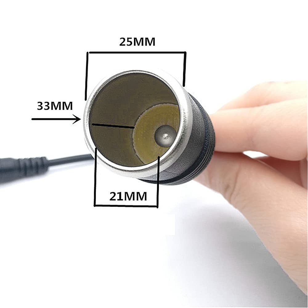 Cigarette Lighter Cable for Inverter, Car , Connection, Cigarette Lighter Socket Cable, Direct Connection