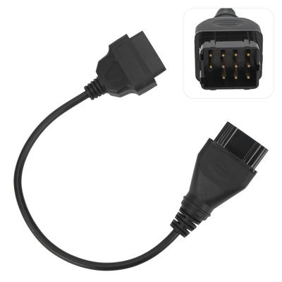 12 פינים ל-16 פינים כבל מחבר OBD2 מתאם OBDII אביזרי רכב