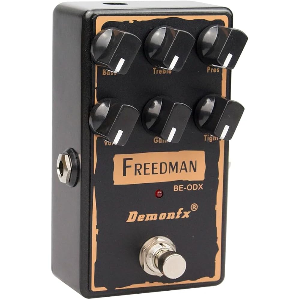 Demonfx Freedman Be-ODX/OverDrive - Distortion Overdrive - Distortion Guitar Effects