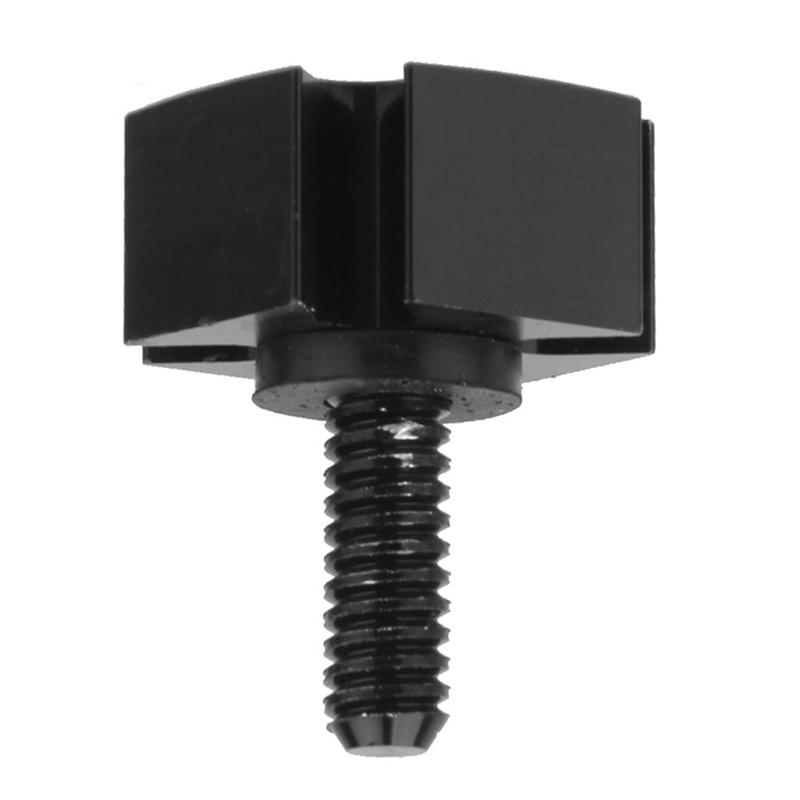 Replacement 1/4 Aluminum Black Seat Bracket Screw Screw Cap for