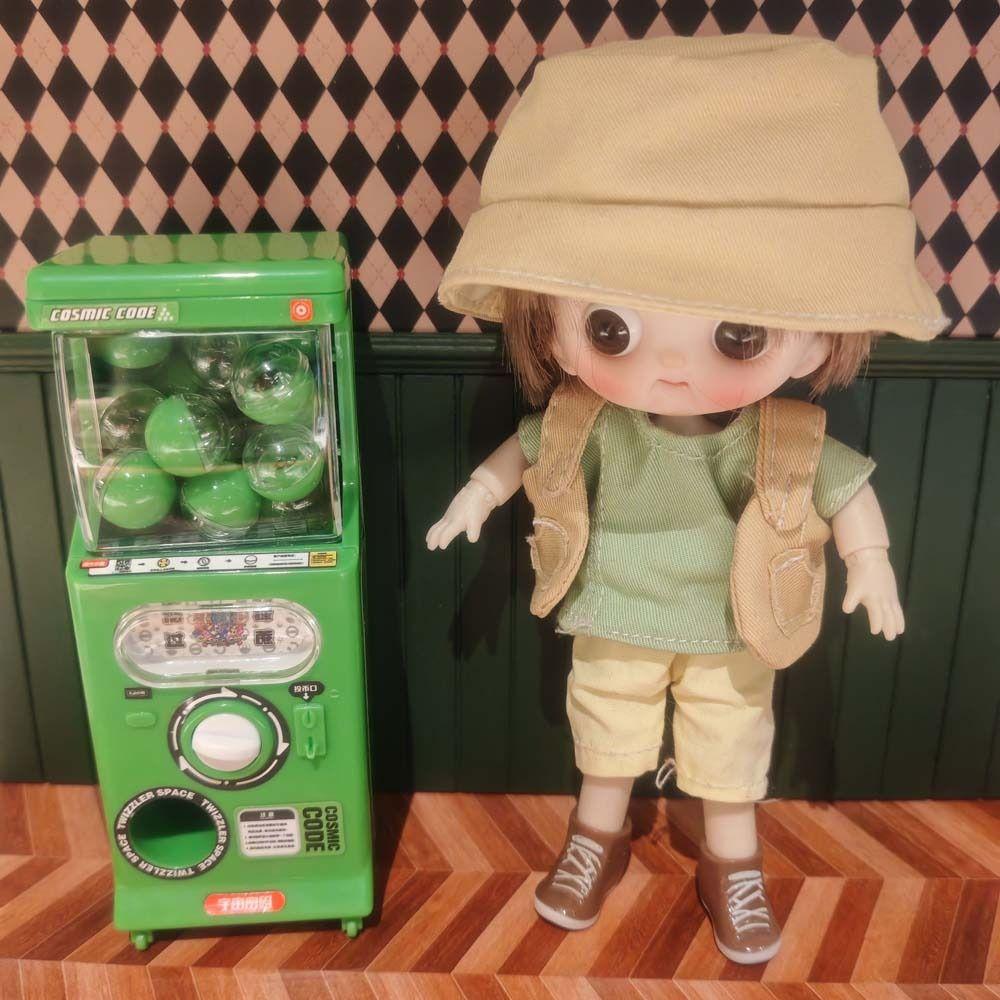 Play House Egg Twister Machine Desktop Decoration Gachapon Machine Capsule Toys  Children's Toy