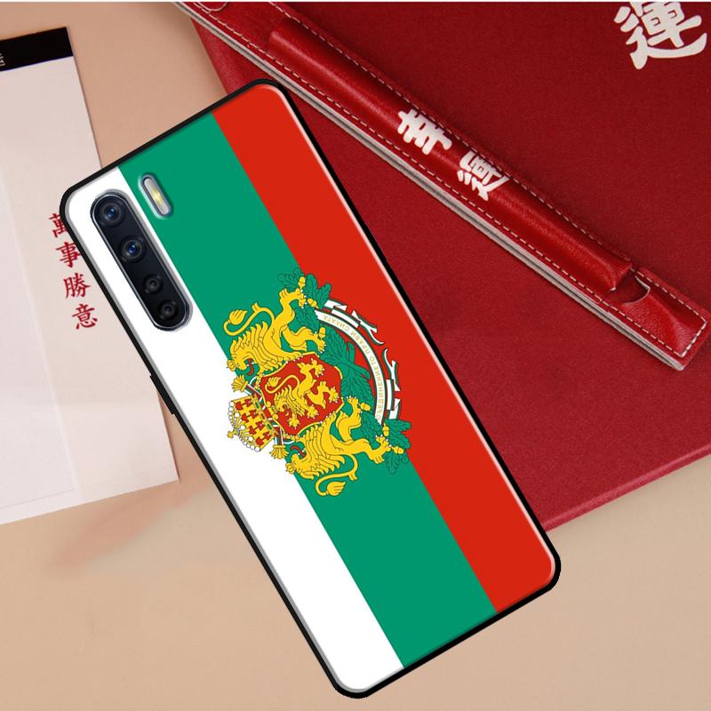 Bulgaria Flag Passport Case For Oppo A94 A18 A74 A57 A17 A77 A38 A58 A78 A98 A54 A80 A60 A40 A96 A76 A16 A15 A5 Pro