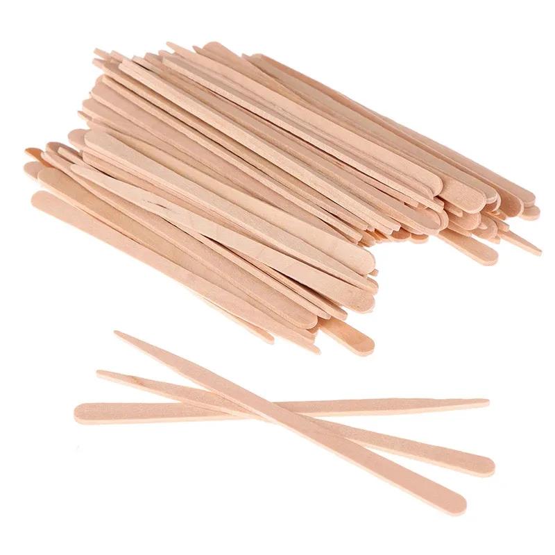50-200pcs Woman Wooden Body Hair Removal Sticks Wax Waxing Disposable Sticks Beauty Toiletry Kits Wood Tongue Depressor Spatula