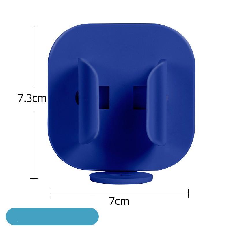 New Solid Color Toothbrush Holder Toothbrush Stand Organizer Toothbrush Wall-Mounted Holder Space Saving Bathroom Accessories