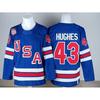 Men Women Ice Hockey Training Jersey Long Sleeve Sportswear NHL Team Utah Grizzlies Devils Kraken Blue Jackets
