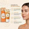 KRLZ Deep Exfoliating Cleanser for Face and Body, Gentle Yet Effective Radiant Skin Scrub with Orange Bubble Formula,Orange Peeling Gel