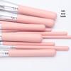 15-Piece Portable Makeup Brush Set: Soft Bristles for Beginners - Includes Powder, Contour, Eyeshadow, and Eyebrow Brushes