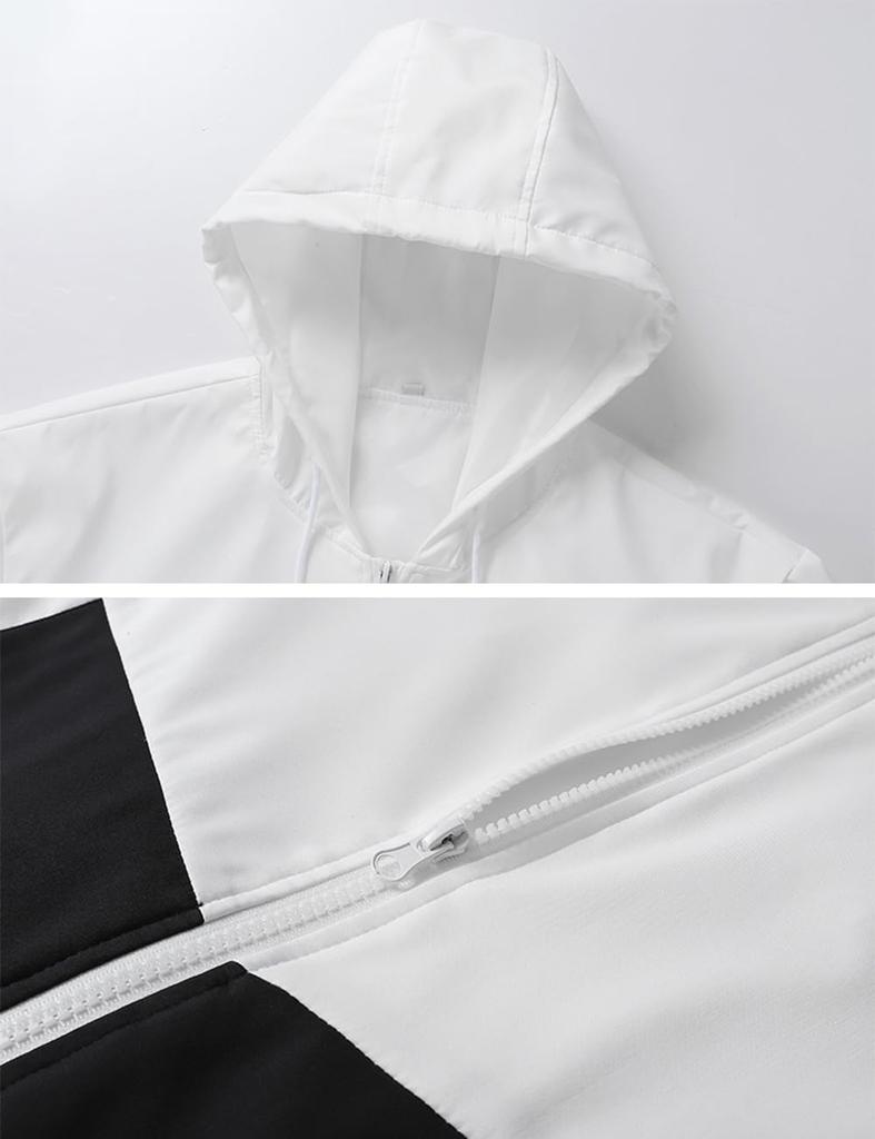 Butrends Tracksuit Lightweight and Unique Windproof Jacket and Perfect for and and Size XL Men's 2-Piece Set, Hoodie, Running, Loungewear, Sportswear,