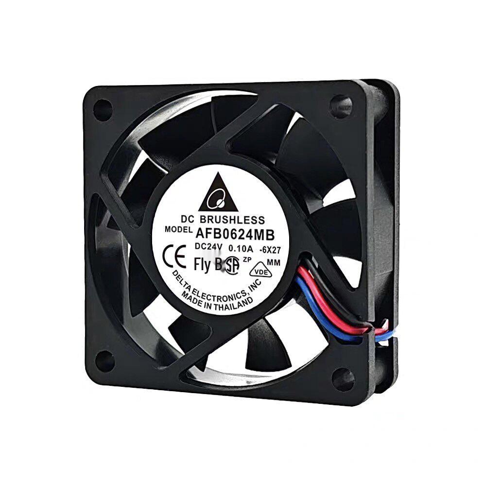 Delta AFB0624MB 24V 0.10A Cooling Fan 60x60x15mm for Yaskawa Drive
