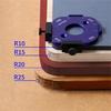 Practical Round Corner Jig Templates Aluminium Alloy Wood Panel Corner Radius Corners Aluminium Alloy Radius Corner Tool