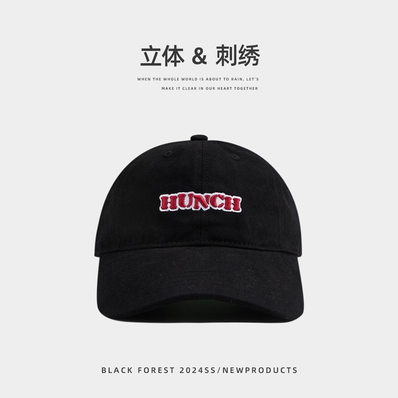 

Японская маленькая свежая фиолетовая бейсболка женская весна-лето студенческая универсальная цветная вышитая кепка с буквами Tide Adjustable чёрный