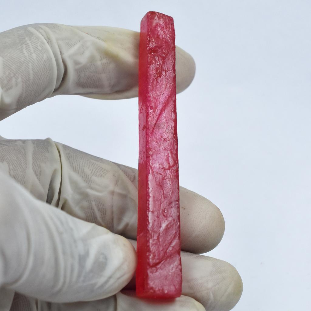 Natural Red Ruby Rough 73.25 Ct Uncut Loose Gemstone Jewelry Making