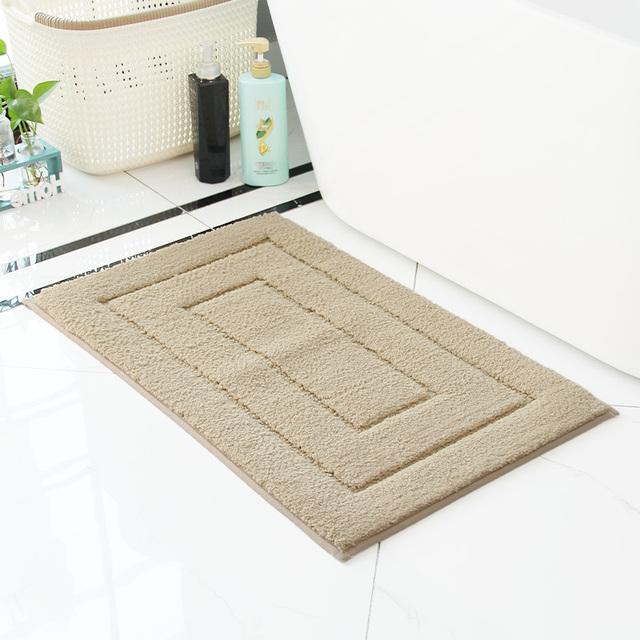 Super Absorbent Bath Mat Non -Slip Quick Drying Bathroom Rug Entrance Doormat Bathtub Floor Mats Toilet Carpet Home Decor