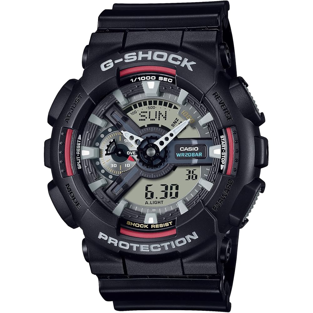 

Casio G-Shock GA-110RL-1A Men s Watch Black Iconic Style Durable Design Water Resistant