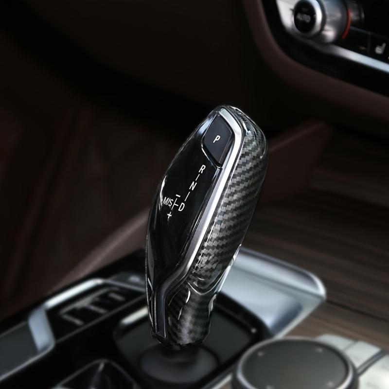 Kryt hlavice řadicí páky z uhlíkových vláken, Kompatibilní s novou řadou 5, řadou 6 GT, řadou 7, X3, X4, Interiérový chránič řadicí páky, Vylepšení autopříslušenství