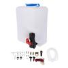 Replacement Windshield Washer Reservoir Pump Bottle Kit Universal Car Accessory