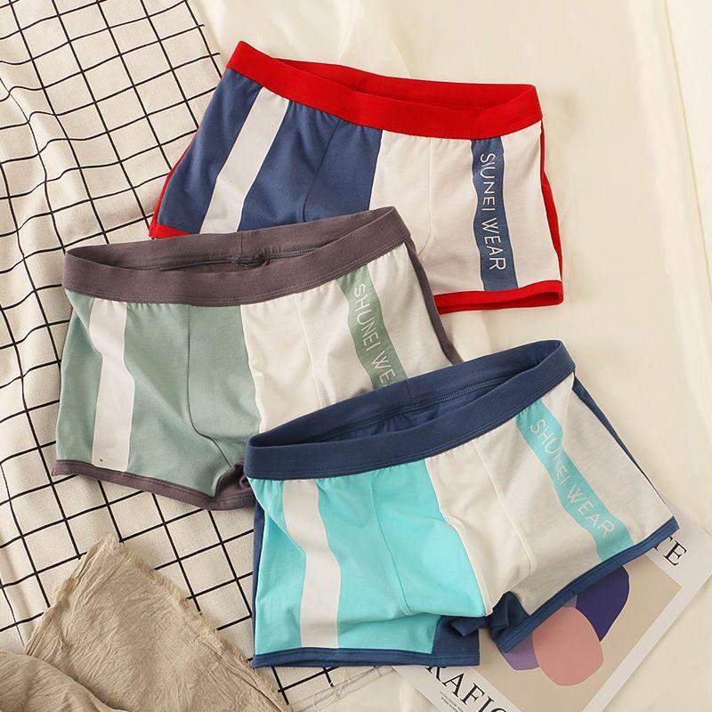 3Pcs Graphene Men Underpants Boxershorts Comfortable Cuecas Ice Silk Man Underwear Men Boxer Men's Panties Short M-3XL