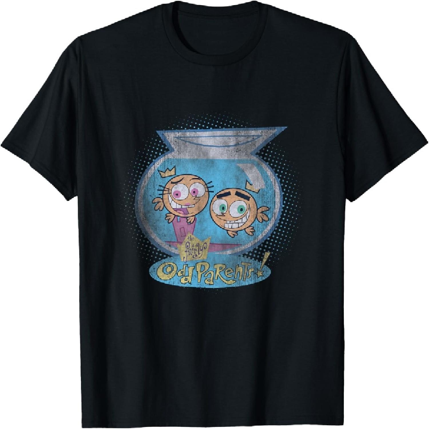 

Nickelodeon Cosmo And Wanda In a Fishbowl T-Shirt XXXXXL різнокольоровий