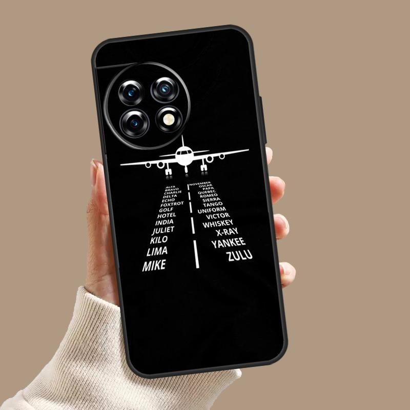 Airplane Pilot Case For OnePlus Nord CE 5 2 3 4 Lite N30 OnePlus 13 11 12 15 13T 13R 10T 12R 9 10 Pro Cover