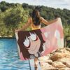 Cartoon One Wheat Mark Will Mike Towel Quick Drying Beach Towels Are Suitable For Swimming Pools Camping Yoga And The Gym