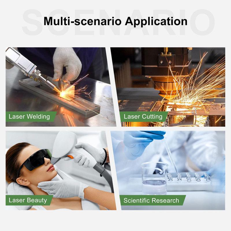 Laser Safety Goggles 800-1100nm,1000-1090nm Protection Goggles OD7+ Professional Eye Protective Glasses