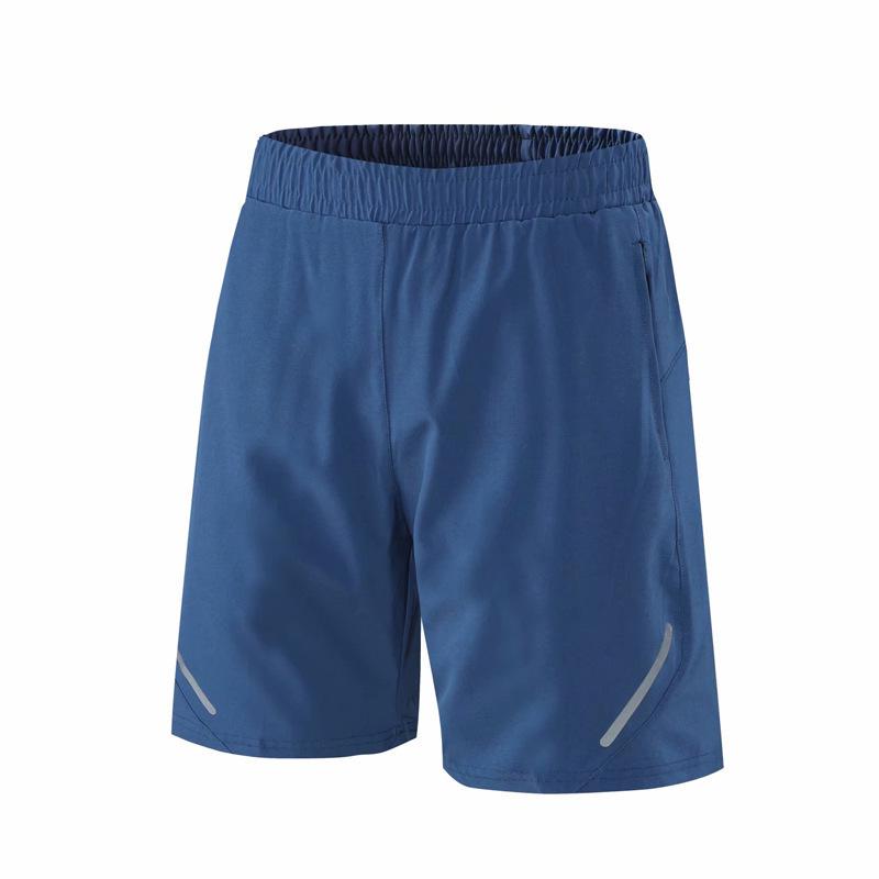 Men's Outdoor Quick-Dry Lightweight Running Shorts with Reflective Strips