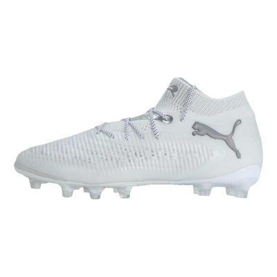 Future 8 Ultimate Comodo Versatile AG (Borchie corte in gomma) Scarpe da Calcio in Tessuto Uomo Scarpe da Calcio Bianche 108189-04