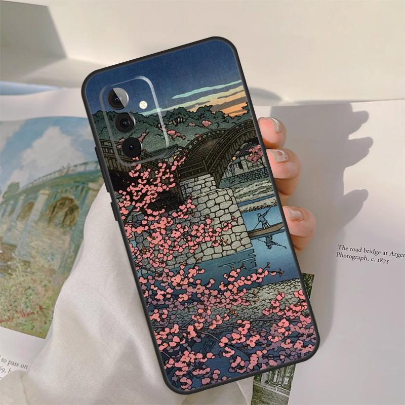 

Японский чехол с цветами сакуры для Samsung Galaxy A54 A34 A14 A06 A16 A26 A36 A56 A12 A32 A52 A13 A33 A53 A15 A35 A55 Samsung A13 4G