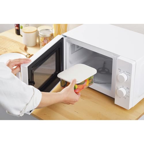 Hokari-Ss Microwave Container, White, Small, 4521540257038