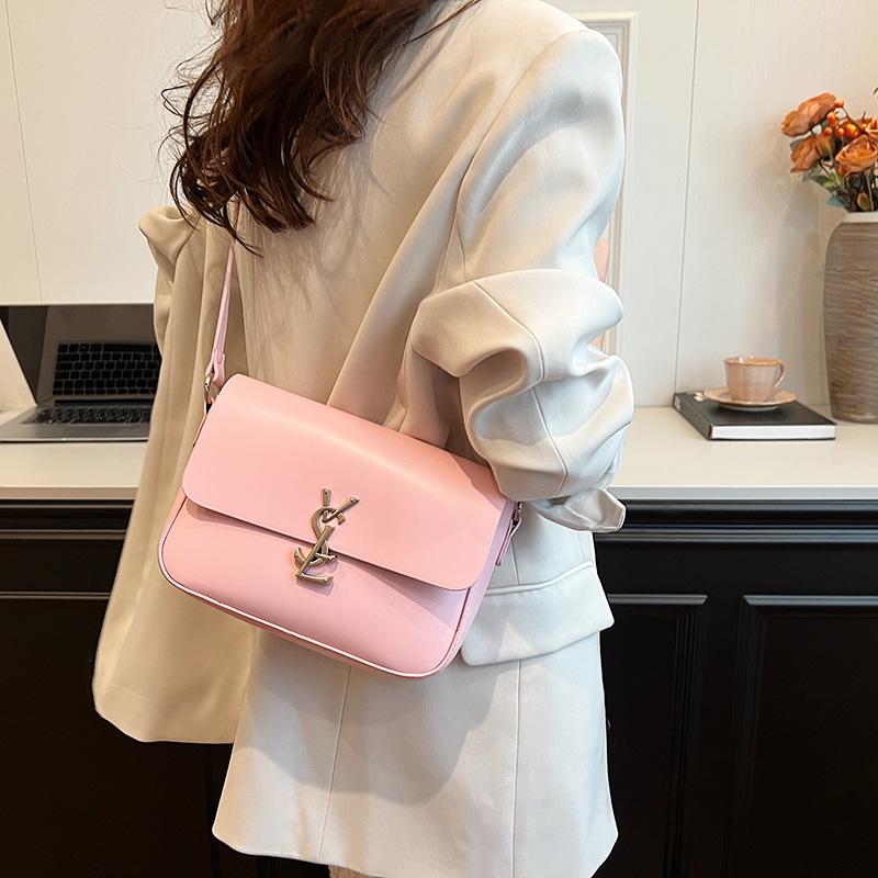 Damen einfache neue kleine Tasche 2025 Frühling hoher Wert leichter Luxus Mini Umhängetasche kleine quadratische Tasche