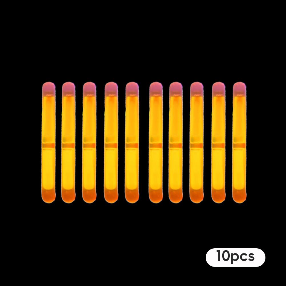 10Pcs Fireflies Starlight Fishing Light Sticks Diameter 4.5mm Fishing Float Rod Light Luminous Sticks Fishing Tackle Accessories