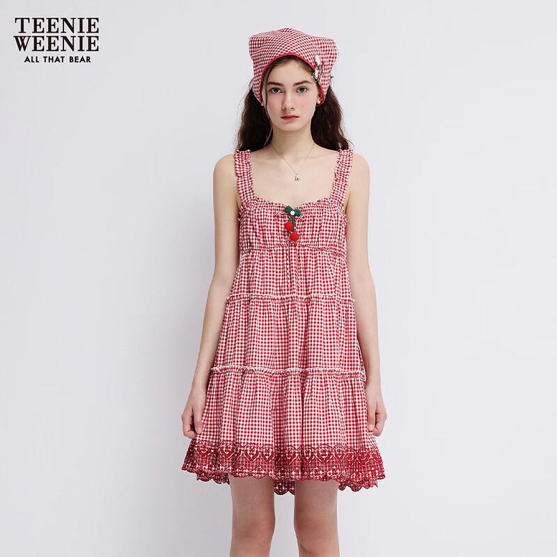 Teenie Weenie Bear Cartoon A-Line Short Dress M