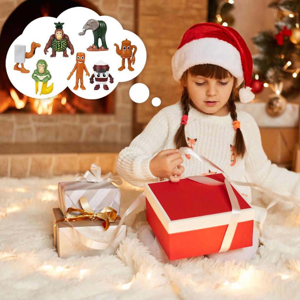 3D Stereo BlindBox Aircraft Box Advent Calendar Christmas Countdown Calendar Figurines, Anime Characters, And Toys