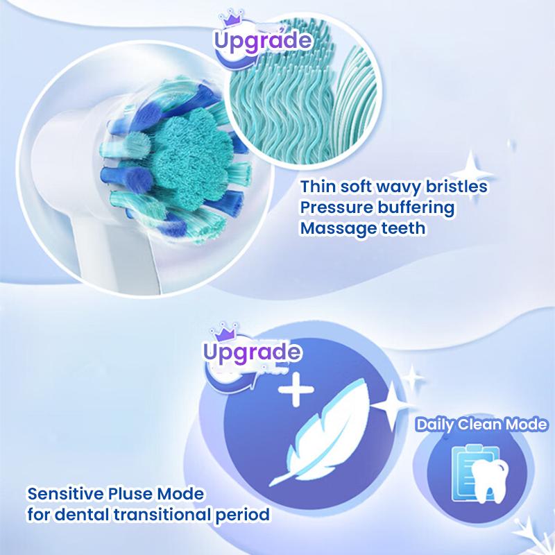 Oral B D103K Kids Electric Toothbrush Children Toothbrush 1 Handle 1 Replacement Brush Head