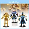 Eye-catching 18cm Golden Clock Man Pvc Model Perfect For Anime Collectors
