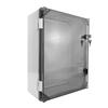 Unibox Housing With Mounting Plate Transparent Cover Ip65 Uni-1/T