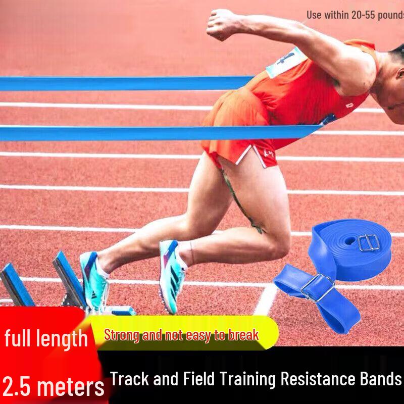 

Fitness Resistance Band with Metal Buckles