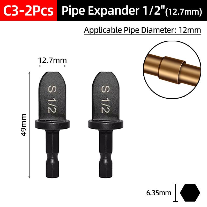 Tube Expander Air Conditioner Refrigerator Copper Pipe Swaging Tool Tube Expanders Install Repair Maintenance Takeover Tools Set