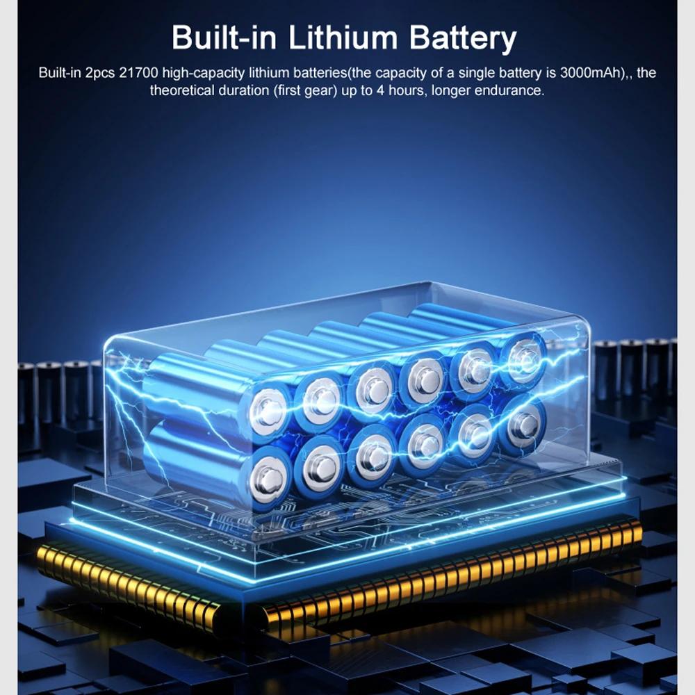 Air Duster Brushless Motor Variable Speed Dust X3 130000RPM Turbofan High Power Jet Fan Blower Cleaning Tool Handheld Air Blower