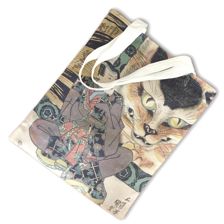 

[Искусство Кюсю] Сумка-тоут Укиё-э, Полный размер, Японский стиль, Простая, Период Эдо, от Художников (Утагава Кунисада, Инаба Носукэ, Итимура Удзаэмон)