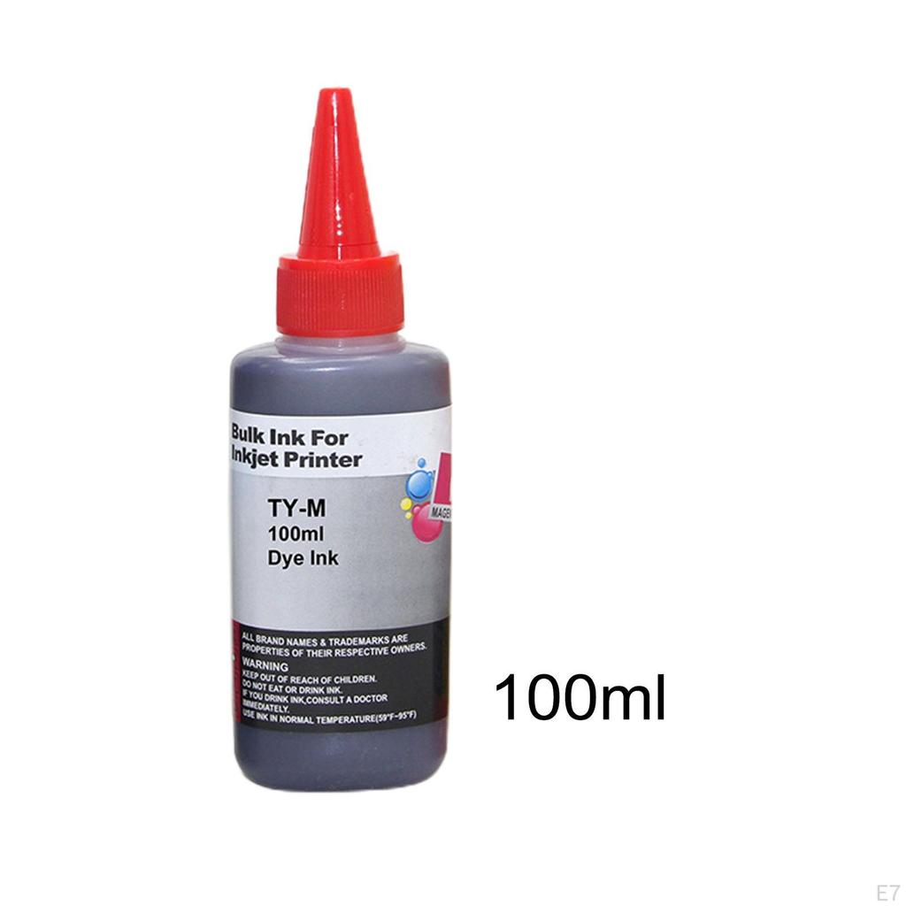 Printer Ink Cartridges Easy To Use Good Stability Refill 100ml for Window Displays