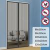 1Set Anti-Mosquito Door Curtain Net Self-Adhesive Magnetic Mosquito Net Summer Fly Insect Screen Mesh For Kitchen Living Room