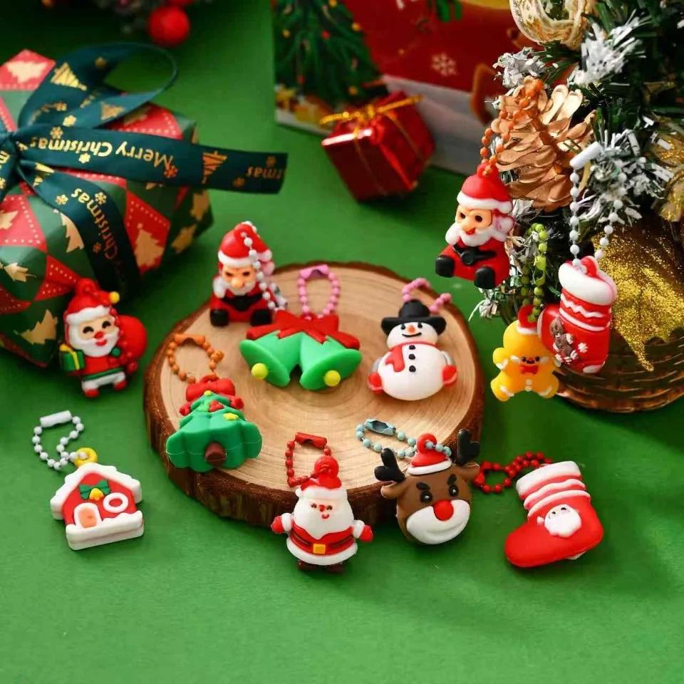 Calendário do Advento de Natal Presentes Caixa de Caça ao Tesouro Decorações Presentes Figura Coisas Para Calendário de Natal DIY Presente