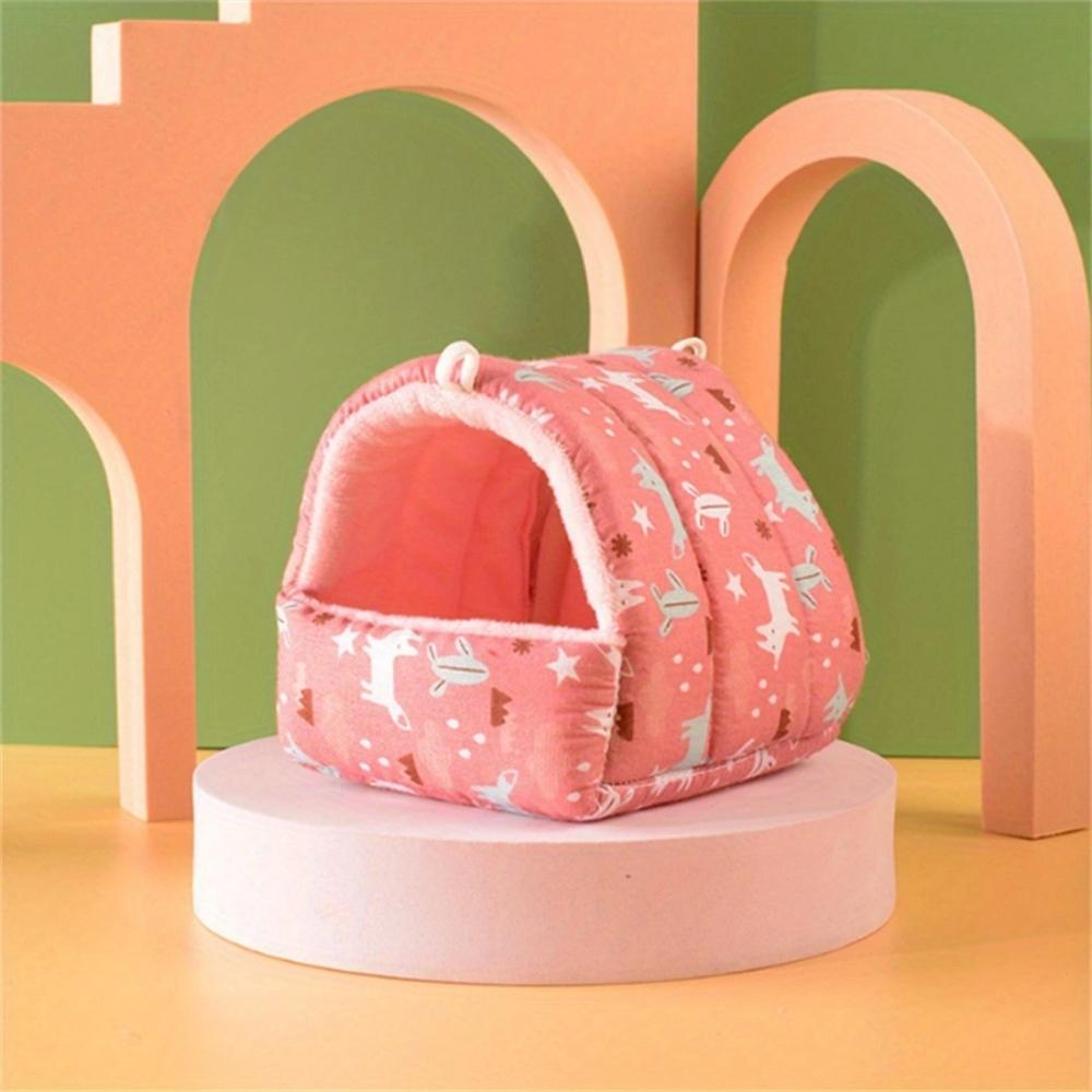 

Новый комфорт для глубокого сна зимой, кровать для кошек, небольшой коврик, корзина для маленьких собак, товары для дома, палатка для домашних животных, уютное гнездо-пещера, крытый Cama Gato 15x15cm Small