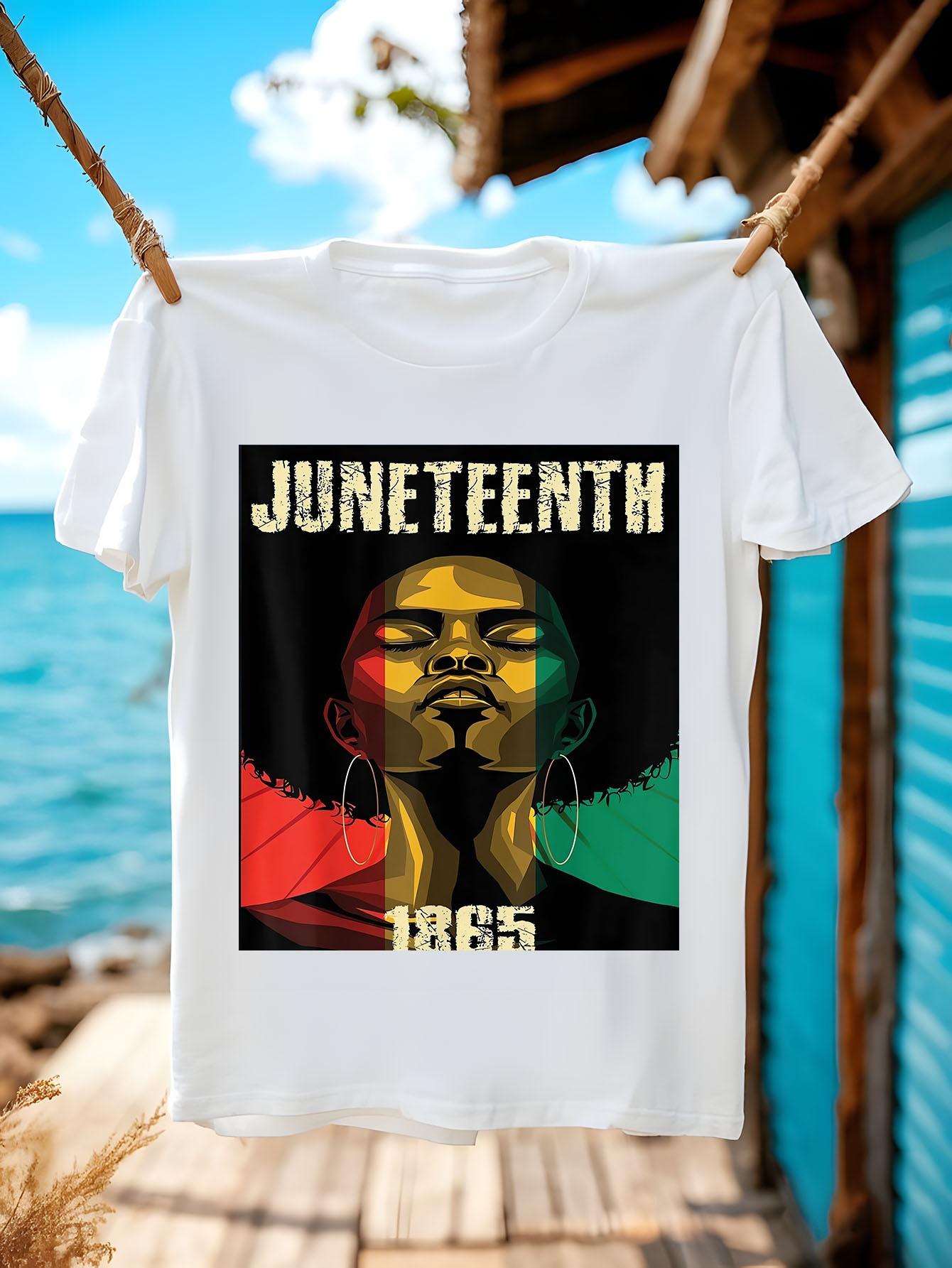 Juneteenth 1865 African American Freedom Tshirt for Men 1... XL